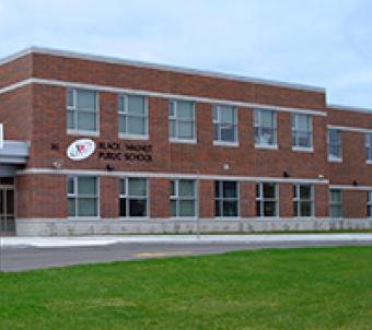 Black Walnut P.S. school building