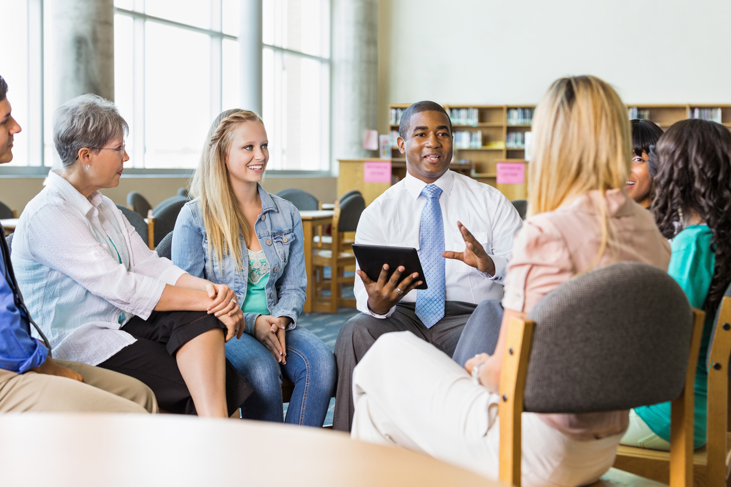 Parent, student and staff interview