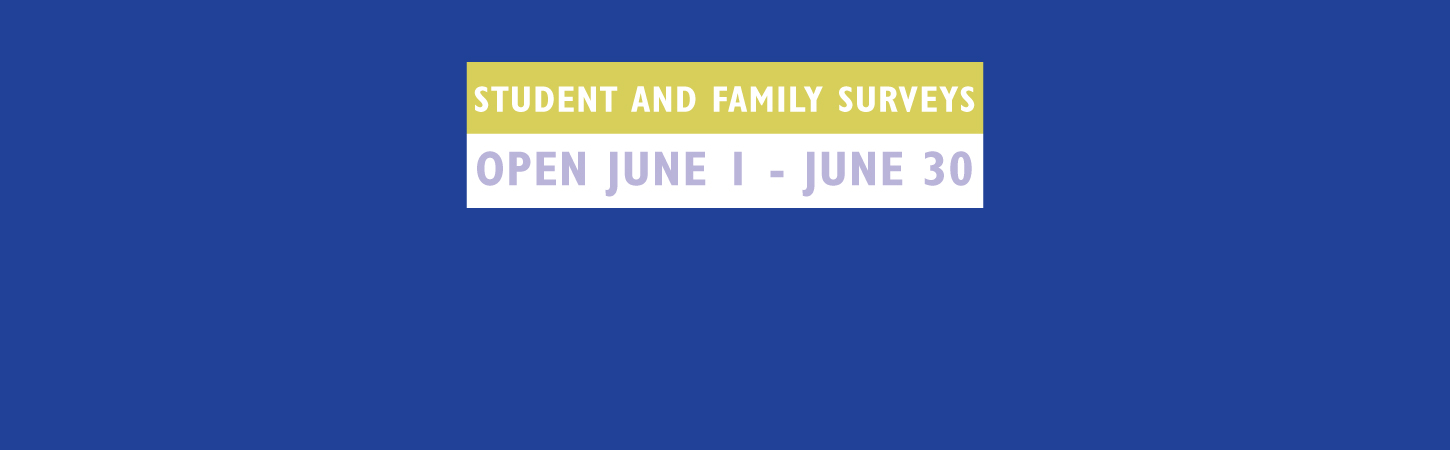 family student survey banner