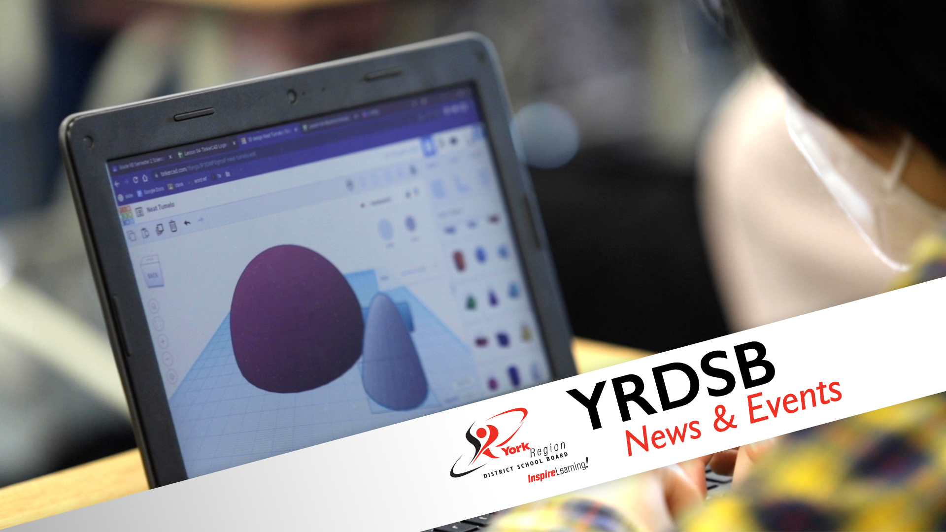 Image of student work on tablet