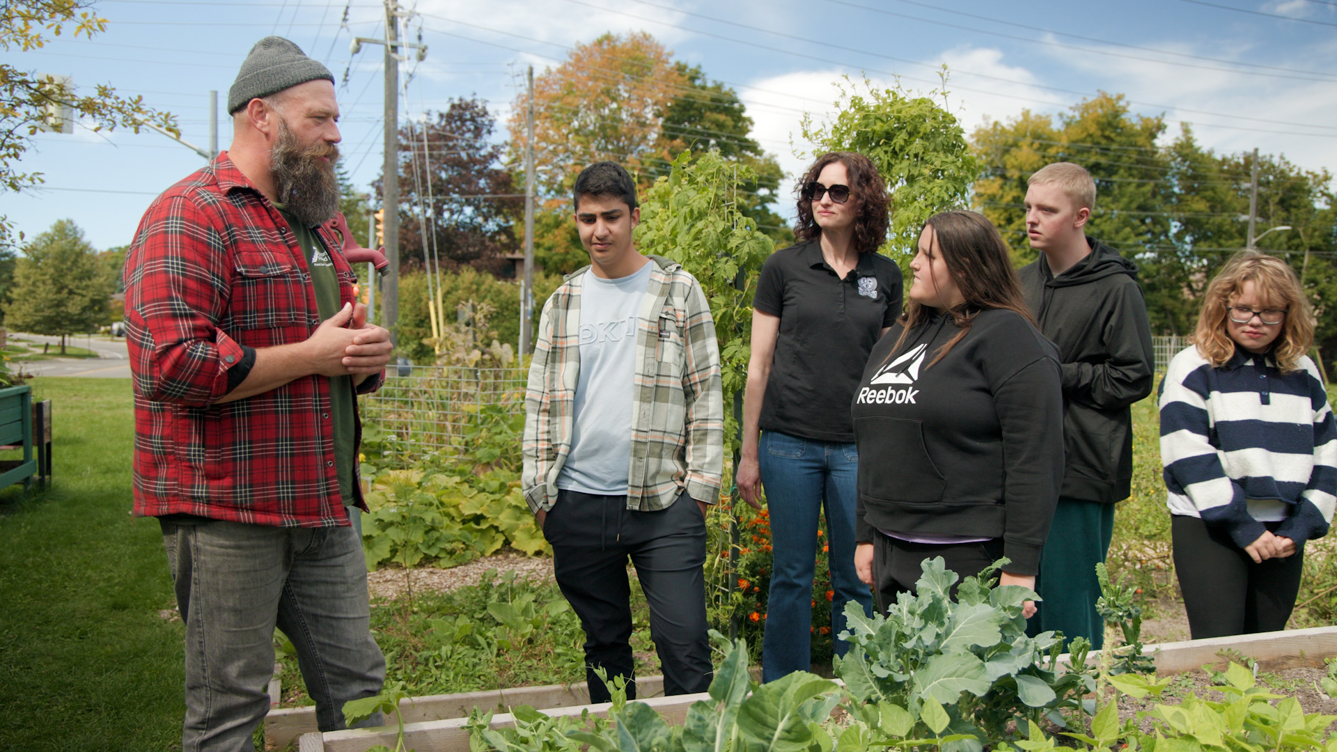 Dr JM Denison Students Help Design Accessible Community Garden in Newmarket