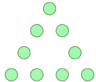 Nine dot triangle