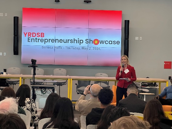 Presentation at YRDSB Entrepreneurship Showcase