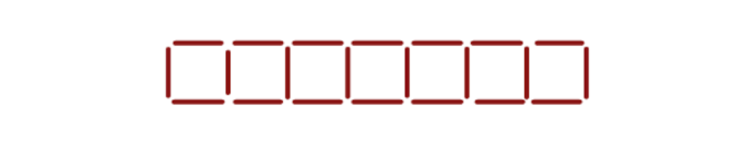 seven squares with toothpicks