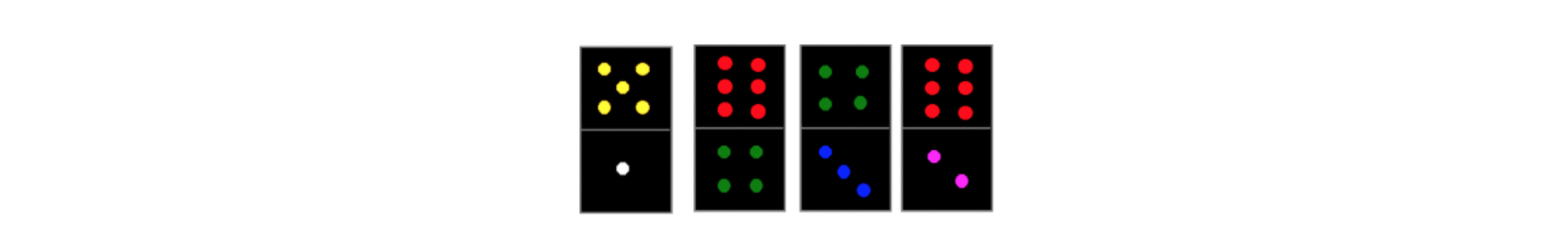 Image of 4 dominoes