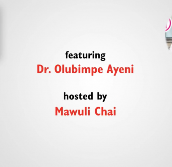 SHINE logo with text "Featuring Dr. Olubimpe Ayeni, hosted by Mawuli Chai"