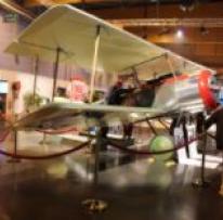 One of five replica WWI planes flown over the Vimy Ridge 100th Anniversary Ceremonies on April 3, 2017.