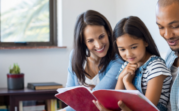 Family Reading Together