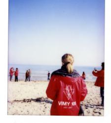 Student on Juno Beach 2017