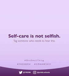 Self-care is not selfish. Tag someone who needs to hear this.