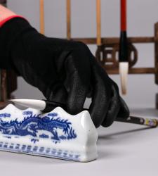 calligraphy brushes detail