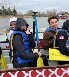 happy-cold-markville-students-in-boat