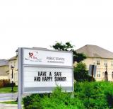 Former Sir John A Macdonald Public School Sign