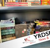 Stacks of books by Indigenous authors