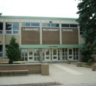 Langstaff S.S. school building